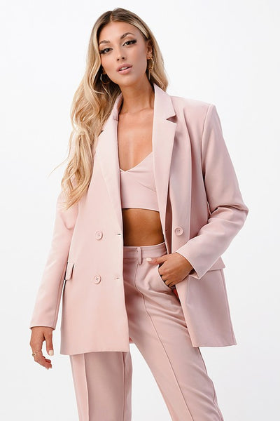 Oversized Pink Blazer, Pretty on Purpose