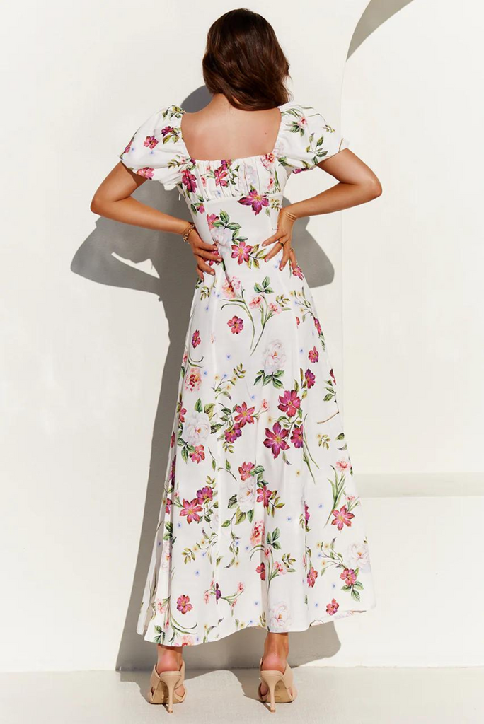 Carmen Floral Maxi Dress