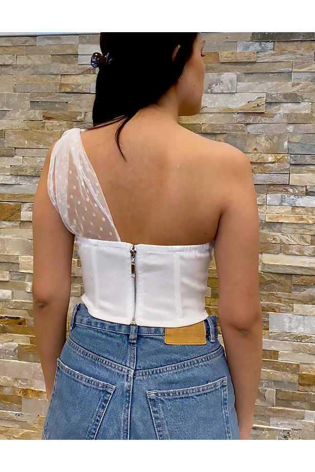 Laila sheer overlay top - Pretty on Purpose 