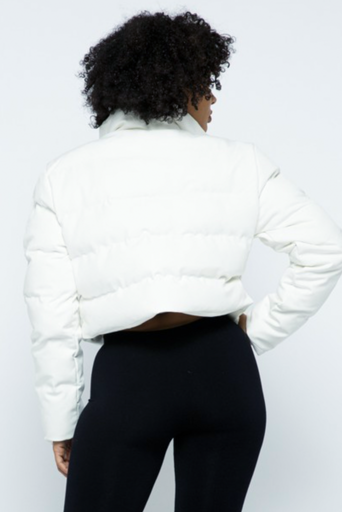 Tamera Puffer Jacket - White